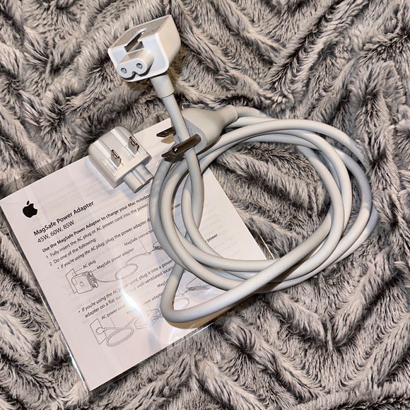 APPLE AC POWER CORD & WALL PLUG ATTACHMENT - Picture 5 of 9